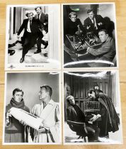 The Man from U.N.C.L.E. (TV 1964) - 13 Vintage Promotional Analog Photos and one color leaflet