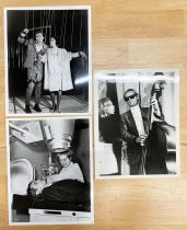 The Man from U.N.C.L.E. (TV 1964) - 13 Vintage Promotional Analog Photos and one color leaflet