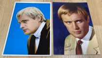 The Man from U.N.C.L.E. (TV 1964) - David McCallum - Set of 2 Postcards