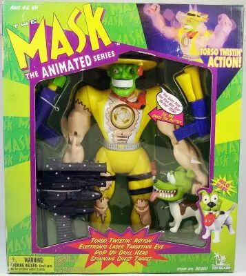 1997年TOY  THE MASK ANIMATED SERIES Vintage 1997 The Mask Animated Series 3 Packs Complete - Toy