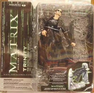 The Matrix - Trinity Mint on card Mc Farlane series 1 Action figure