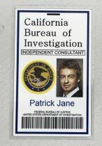 The Mentalist - R&eacute;plique du Badge d\'Identit&eacute; FBI de Patrick Jane
