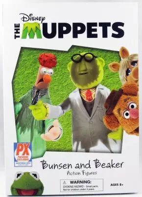 The Muppet Show - Bunsen Honeydew & Beaker \ Lab Accident\  - Action-figure Diamond Select Best of Series (SDCC 2021 exclusive)
