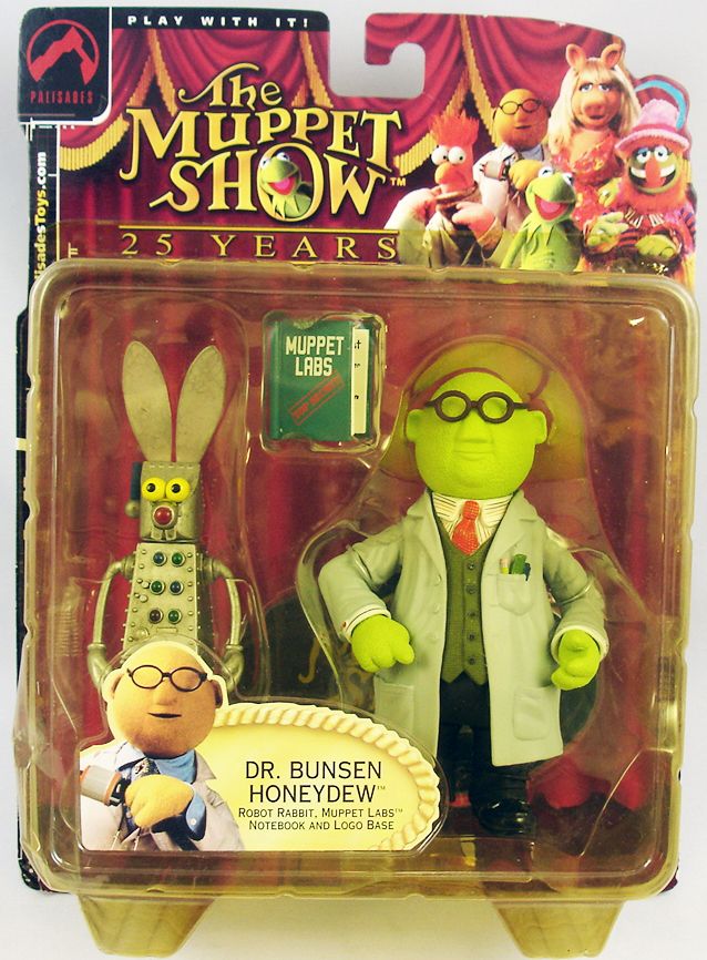 Palisades The MUPPET SHOW DR BUNSEN HONEYDEW Robot Rabbit Jim