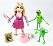 The Muppet Show - Kermit, Robin & Miss Piggy - Action-figure Diamond Select Best of Series (loose)