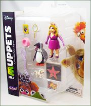 The Muppet Show - Miss Piggy, Foo-Foo & Penguin - Action-figure Diamond Select
