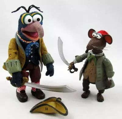 The Muppet Show - Palisades - Cabin Boy Gonzo & Rizzo \ Wizard World Exclusive\  (loose)