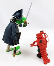 The Muppet Show - Palisades - Captain Abraham Smollet (Kermit) & Polly Lobster (loose)