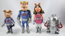 The Muppet Show - Palisades - Pigs in Space playset with Link Hogthrob, Julius Strangepork a First Mate Piggy