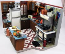 The Muppet Show - Palisades - Swedish Kitchen playset with Swedish Chef (loose)