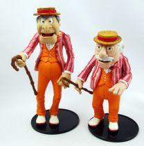 The Muppet Show - Palisades - Vaudeville Statler & Waldorf \ Wizard World Exclusive\  (loose)