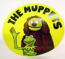 The Muppet Show - Promotional Sticker 1977 - Rowlf & Kermit