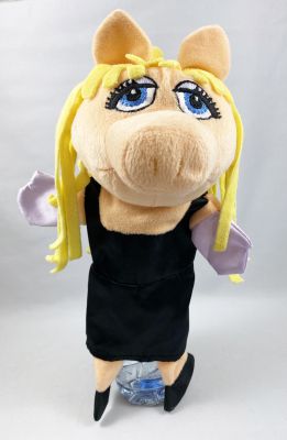 The Muppets Miss Piggy Hand Puppet Albert Heijn Plush, Black, 12inches