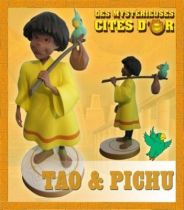 The Mysterious Cities of Gold - Set of 3 statues - Estaban, Zia, Tao & Pichu - Custom Arts