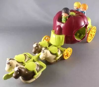 The Mysterious Pumpkin - The Coach with coachman Max and footmen Jer�me & Firmin - Vulli Loose