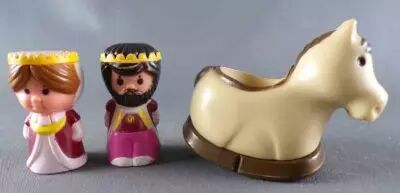 The Mysterious Pumpkin - Vulli- King Cedric Queen Petunia & Pepper Horse no Box