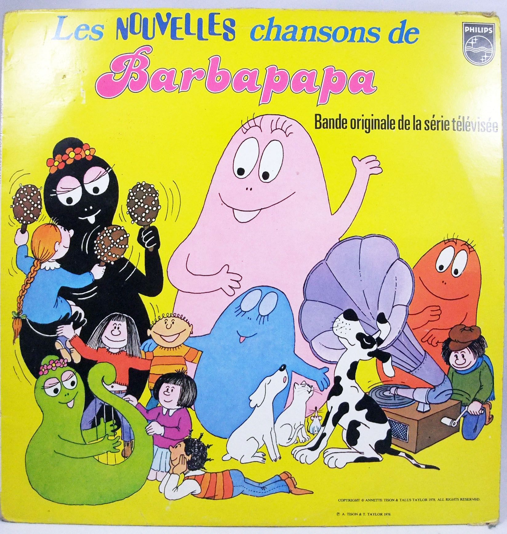 The New Songs of Barbapapa - LP Record - Original French TV series  Soundtrack - Philips Records 1978