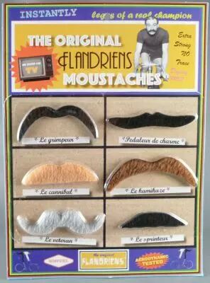 The Original Flandriens - Cycliste - Moustaches de D�guisement