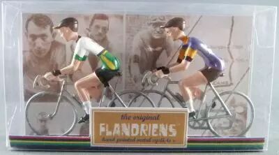 The Original Flandriens - Cycliste M�tal - Les Equipes Mythiques - Mini Flat & Mercier Hutchinson