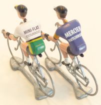 The Original Flandriens - Cycliste Métal - Les Equipes Mythiques - Mini Flat & Mercier Hutchinson