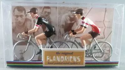 The Original Flandriens - Cycliste M�tal - Les Equipes Mythiques - Televizier & Molteni (Noir)