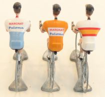 The Original Flandriens - Cycliste Métal - Les Héros - Bahamontes Maillot Margnat Paloma bleu + Orange + Espagne