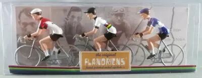 The Original Flandriens - Cycliste M�tal - Les H�ros - Eddy Merckx (1) Maillot Faema + Fiat + Moltoni Champion du Monde