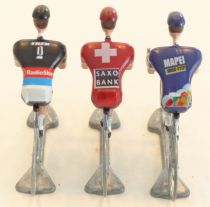The Original Flandriens - Cycliste Métal - Les Héros - Fabian Cancellara Maillot Radio Shack + Saxo Bank + Mapei