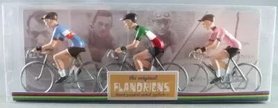 The Original Flandriens - Cycliste M�tal - Les H�ros - Felice Gimondi Maillot Bianchi Faema + Salvarani + Italien
