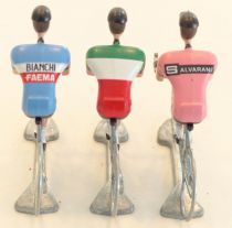 The Original Flandriens - Cycliste Métal - Les Héros - Felice Gimondi Maillot Bianchi Faema + Salvarani + Italien