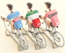 The Original Flandriens - Cycliste Métal - Les Héros - Felice Gimondi Maillot Bianchi Faema + Salvarani + Italien