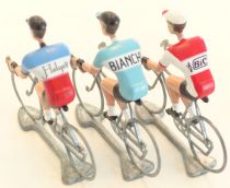 The Original Flandriens - Cycliste Métal - Les Héros - Jacques Anquetil Maillot Helyet\' + Bianchi + Bic