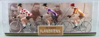 The Original Flandriens - Cycliste M�tal - Les H�ros - Joop Zoetemelk Maillot Raleigh + Miko Mercier + Raleigh � Pois