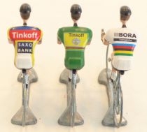 The Original Flandriens - Cycliste Métal - Les Héros - Peter Sagan Maillot Tinkoff + Tinkoff Vert + Bora