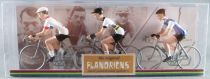 The Original Flandriens - Cycliste Métal - Les Héros - Philippe Gilbert Maillot Omega Pharma Lotto + Bmc + Quick Step