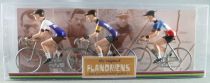 The Original Flandriens - Cycliste Métal - Les Héros - Raymond Poulidor Maillot Gan Mercier + Mercier Hutchinson + Mercier Franc