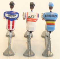 The Original Flandriens - Cycliste Métal - Les Héros - Roger De Vlaeminck Maillot Brooklin + Daf Coted\'or + Brooklin Belgique