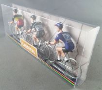 The Original Flandriens - Cycliste Métal - Les Héros - Tom Boonen Maillot Omega Quick Step + Us Postal + Omega Quick Step Belgiq