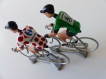 The Original Flandriens - Cycliste Métal - Tour de France - Maillot à Pois + Maillot Vert