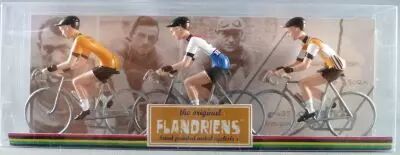 The Original Flandriens -Cyclist (Metal) - The Cycling Hero\'s - Bernard Hinault 3Pack Renault + Gitane + Renault Elf Jerseys