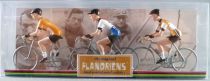 The Original Flandriens -Cyclist (Metal) - The Cycling Hero\'s - Bernard Hinault 3Pack Renault + Gitane + Renault Elf Jerseys