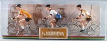 The Original Flandriens -Cyclist (Metal) - The Cycling Hero\'s - Bernard Hinault 3Pack Renault + Gitane + Renault Elf Jerseys