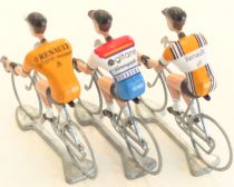 The Original Flandriens -Cyclist (Metal) - The Cycling Hero\'s - Bernard Hinault 3Pack Renault + Gitane + Renault Elf Jerseys