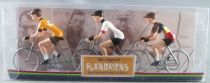 The Original Flandriens -Cyclist (Metal) - The Cycling Hero\'s - Eddy Merckx 3Pack C&A + Moltoni Belgium + Faema Orange Jerseys