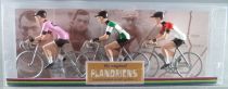 The Original Flandriens -Cyclist (Metal) - The Cycling Hero\'s - Eddy Merckx 3Pack Faemino + Moltoni Rose + Bieren van Beve Jerse