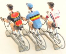 The Original Flandriens -Cyclist (Metal) - The Cycling Hero\'s - Greg Van Avermaet 3Pack Omega Pharma Lotto + Bmc + Belgium Champ