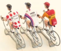The Original Flandriens -Cyclist (Metal) - The Cycling Hero\'s - Joop Zoetemelk 3Pack Raleigh + Miko Mercier + Raleigh Polka Jers
