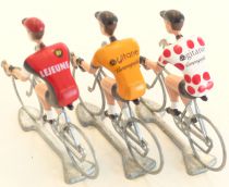 The Original Flandriens -Cyclist (Metal) - The Cycling Hero\'s - Lucien Van Impe 3Pack Lejeune + Gitane + Gitane Polka 