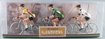 The Original Flandriens -Cyclist (Metal) - The Cycling Hero\'s - Peter Sagan 3Pack Tinkoff + Tinkoff Green + Bora Jerseys