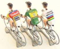 The Original Flandriens -Cyclist (Metal) - The Cycling Hero\'s - Peter Sagan 3Pack Tinkoff + Tinkoff Green + Bora Jerseys